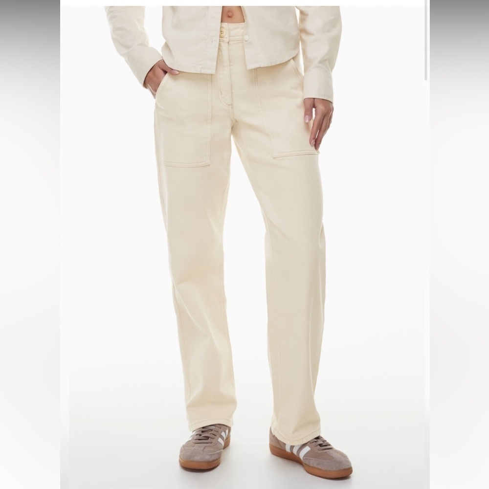 Wilfred Straight-Leg Pants in Ivory